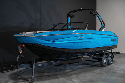 2023 Supreme S240 Bahama Blue Flake / Black - BoardCo Boats
