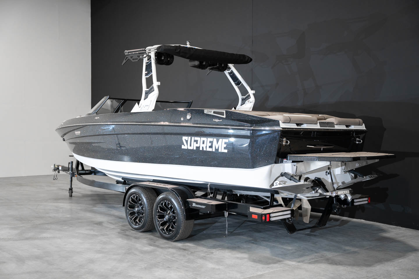 2023 Supreme S240 Black Flake/ White - BoardCo