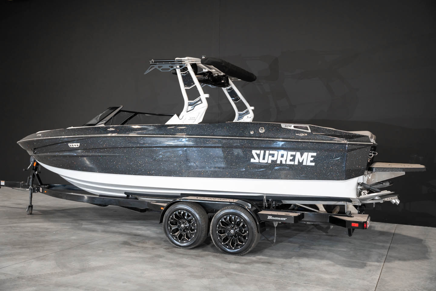 2023 Supreme S240 Black Flake/ White - BoardCo