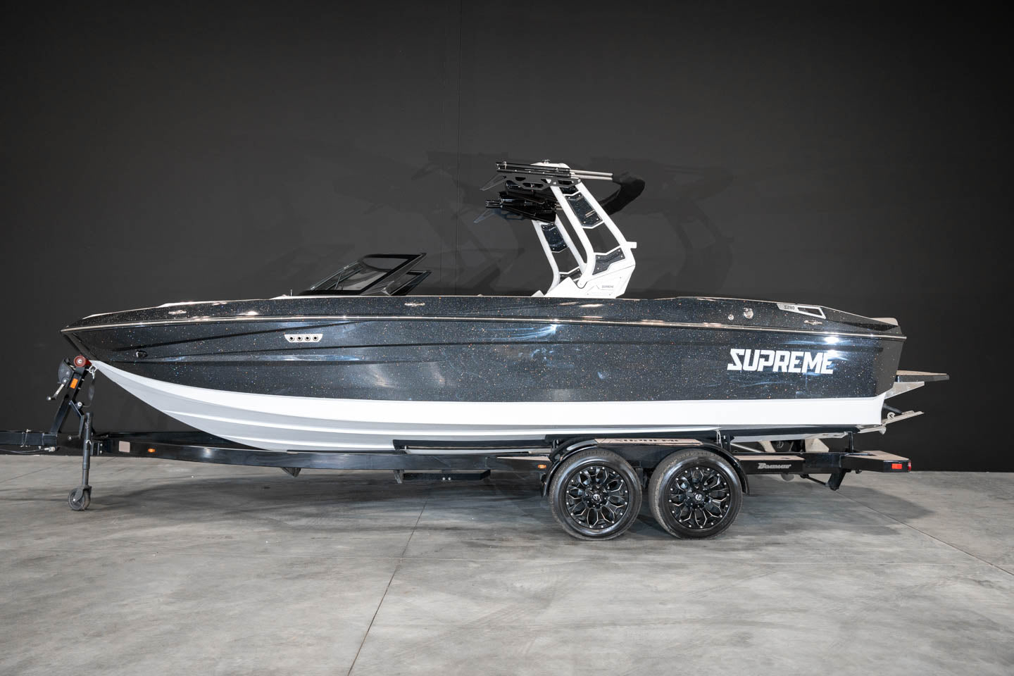 2023 Supreme S240 Black Flake/ White - BoardCo