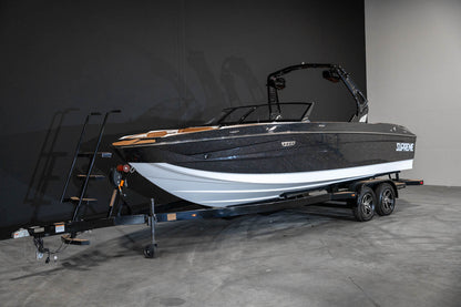 2023 Supreme S240 - Black Metal Flake / White - BoardCo