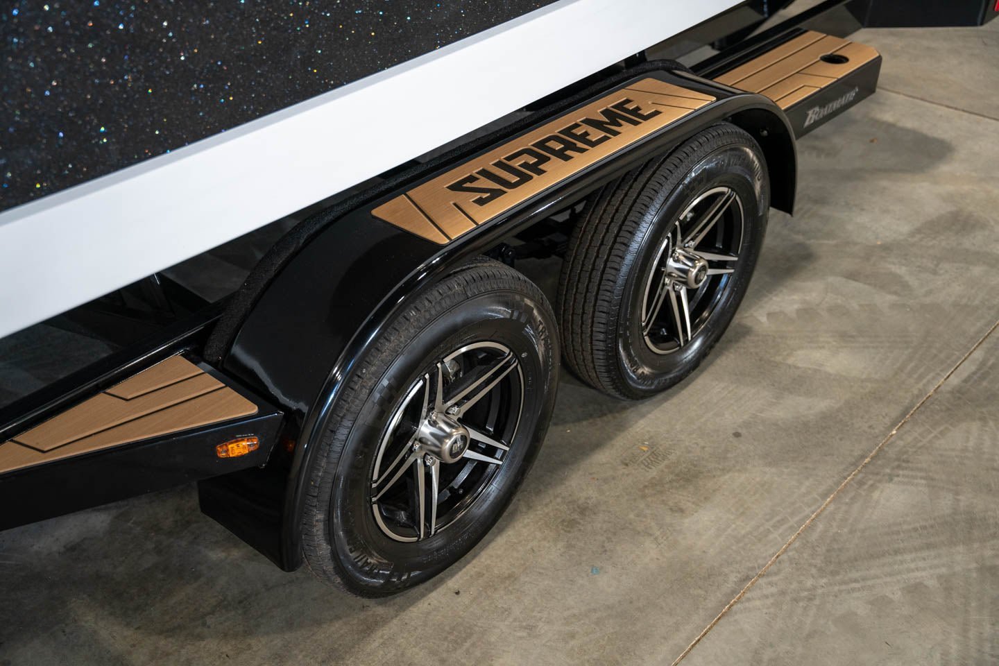 2023 Supreme S240 - Black Metal Flake / White - BoardCo
