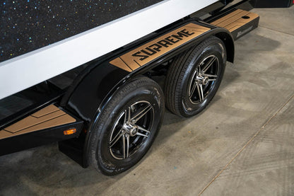2023 Supreme S240 - Black Metal Flake / White - BoardCo