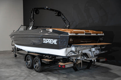 2023 Supreme S240 - Black Metal Flake / White - BoardCo