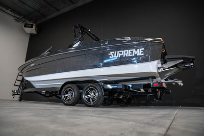 2023 Supreme S240 - Black Metal Flake / White - BoardCo