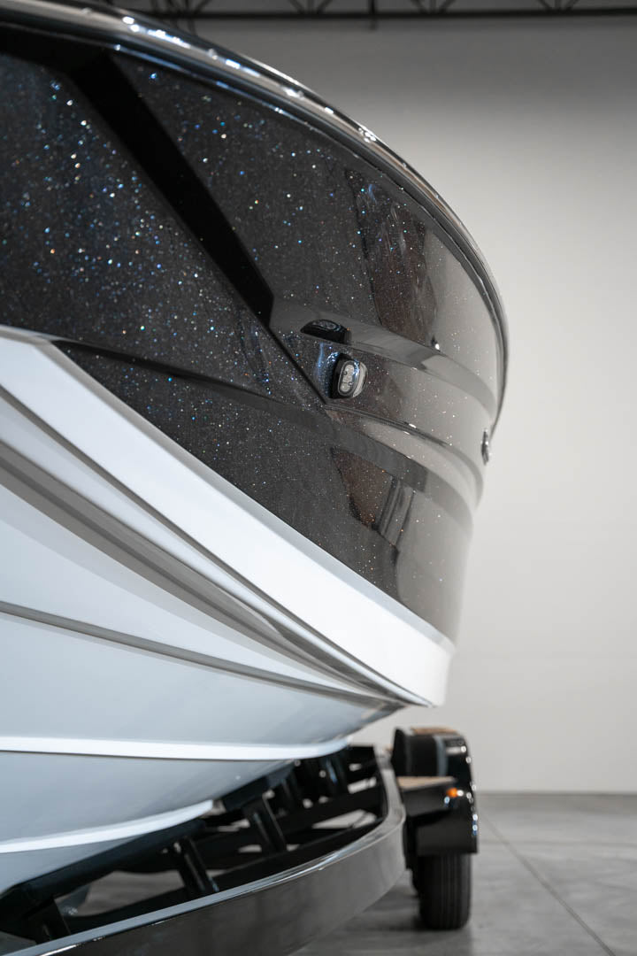 2023 Supreme S240 - Black Metal Flake / White - BoardCo