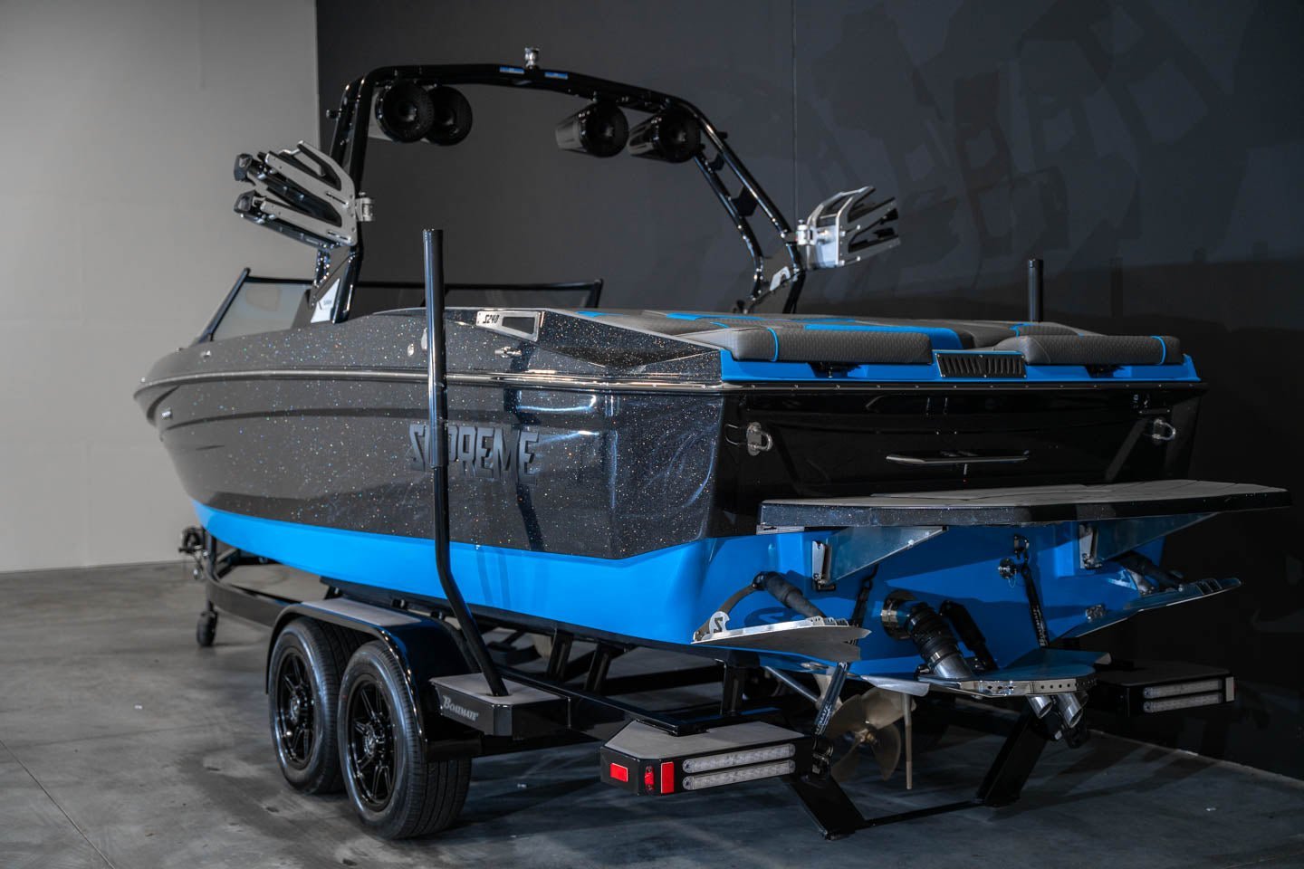 2023 Supreme S240 Black MF / Electric Blue - BoardCo