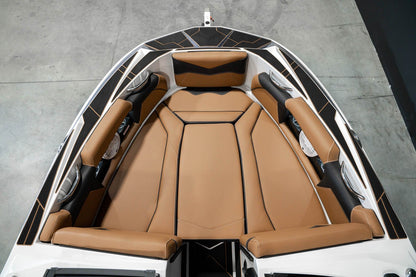 2023 Supreme S240 Gunmetal Flake / White - BoardCo Boats