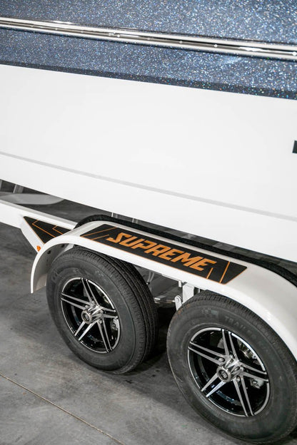 2023 Supreme S240 Gunmetal Flake / White - BoardCo