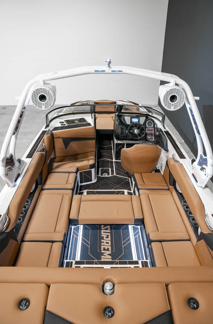 2023 Supreme S240 Gunmetal Flake / White - BoardCo