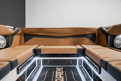 2023 Supreme S240 Gunmetal Flake / White - BoardCo Boats
