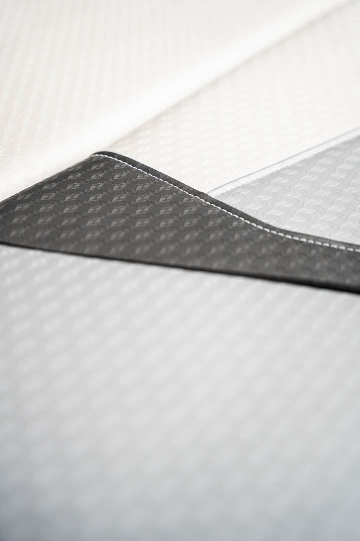 2023 Supreme S240 - Sky Blue Metal Flake / White - BoardCo