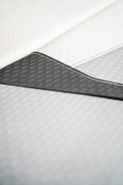 2023 Supreme S240 - Sky Blue Metal Flake / White - BoardCo