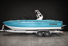 2023 Supreme S240 - Sky Blue Metal Flake / White - BoardCo