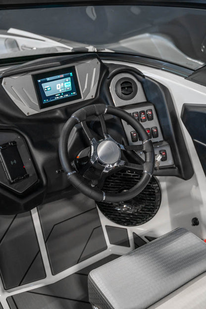 2023 Supreme S240 - Sky Blue Metal Flake / White - BoardCo