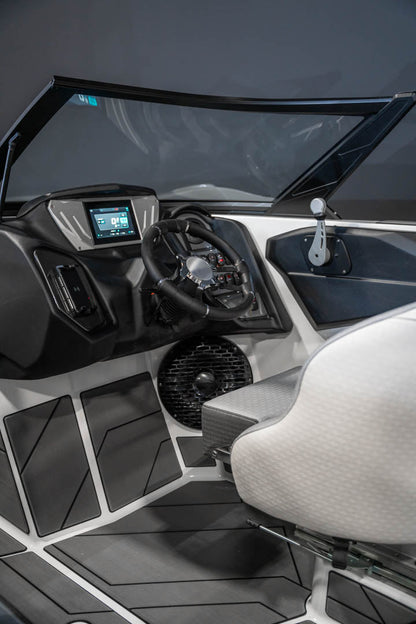 2023 Supreme S240 - Sky Blue Metal Flake / White - BoardCo