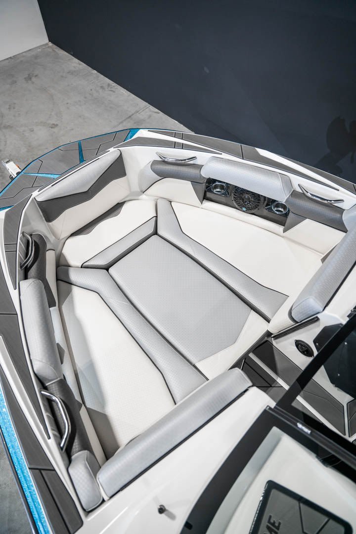2023 Supreme S240 - Sky Blue Metal Flake / White - BoardCo
