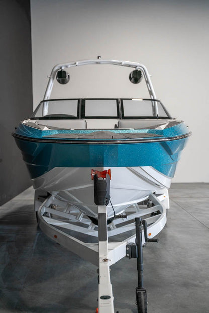 2023 Supreme S240 - Sky Blue Metal Flake / White - BoardCo