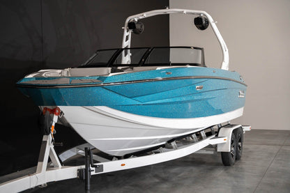 2023 Supreme S240 - Sky Blue Metal Flake / White - BoardCo