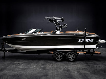 2023 Supreme S240 Black Flake / White Frost / Castano Brown