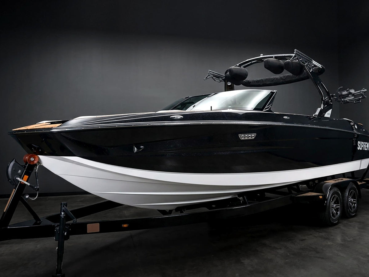 2023 Supreme S240 Black Flake / White Frost / Castano Brown