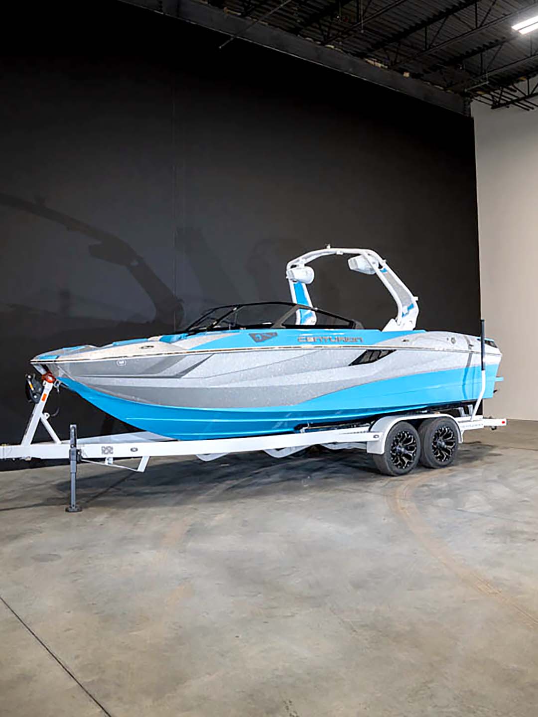 2024 Centurion Fi23 - Mist Blue / Silver Flake - BoardCo Boats