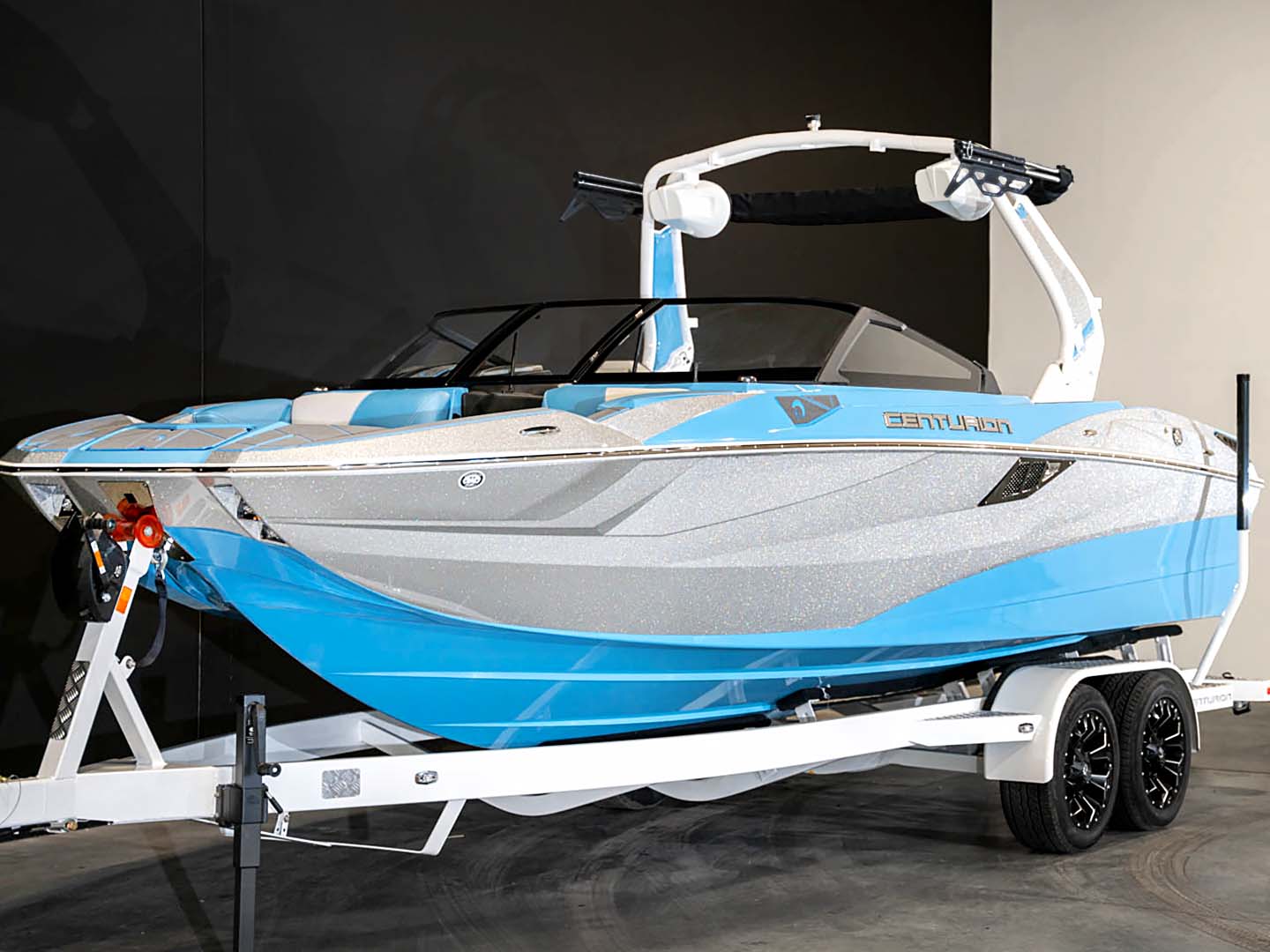 2024 Centurion Fi23 - Mist Blue / Silver Flake - BoardCo Boats