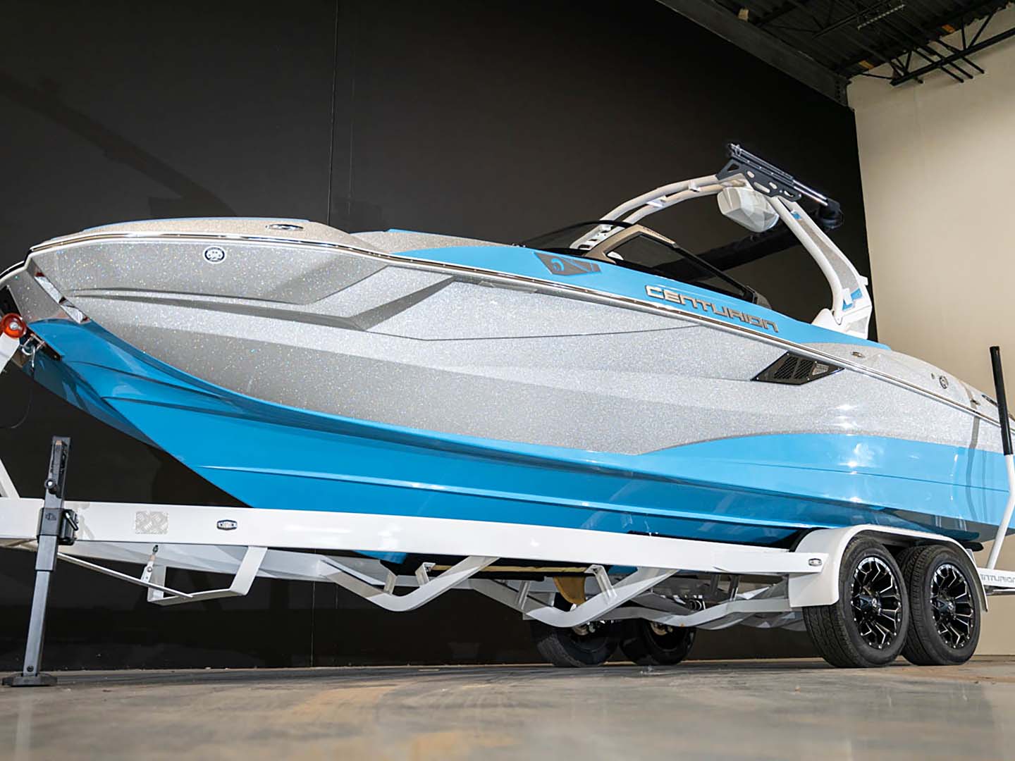 2024 Centurion Fi23 - Mist Blue / Silver Flake - BoardCo Boats