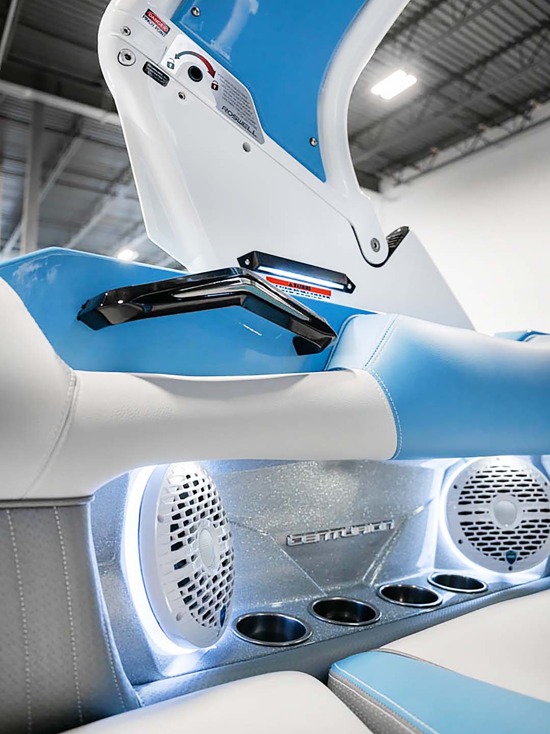 2024 Centurion Fi23 - Mist Blue / Silver Flake - BoardCo Boats