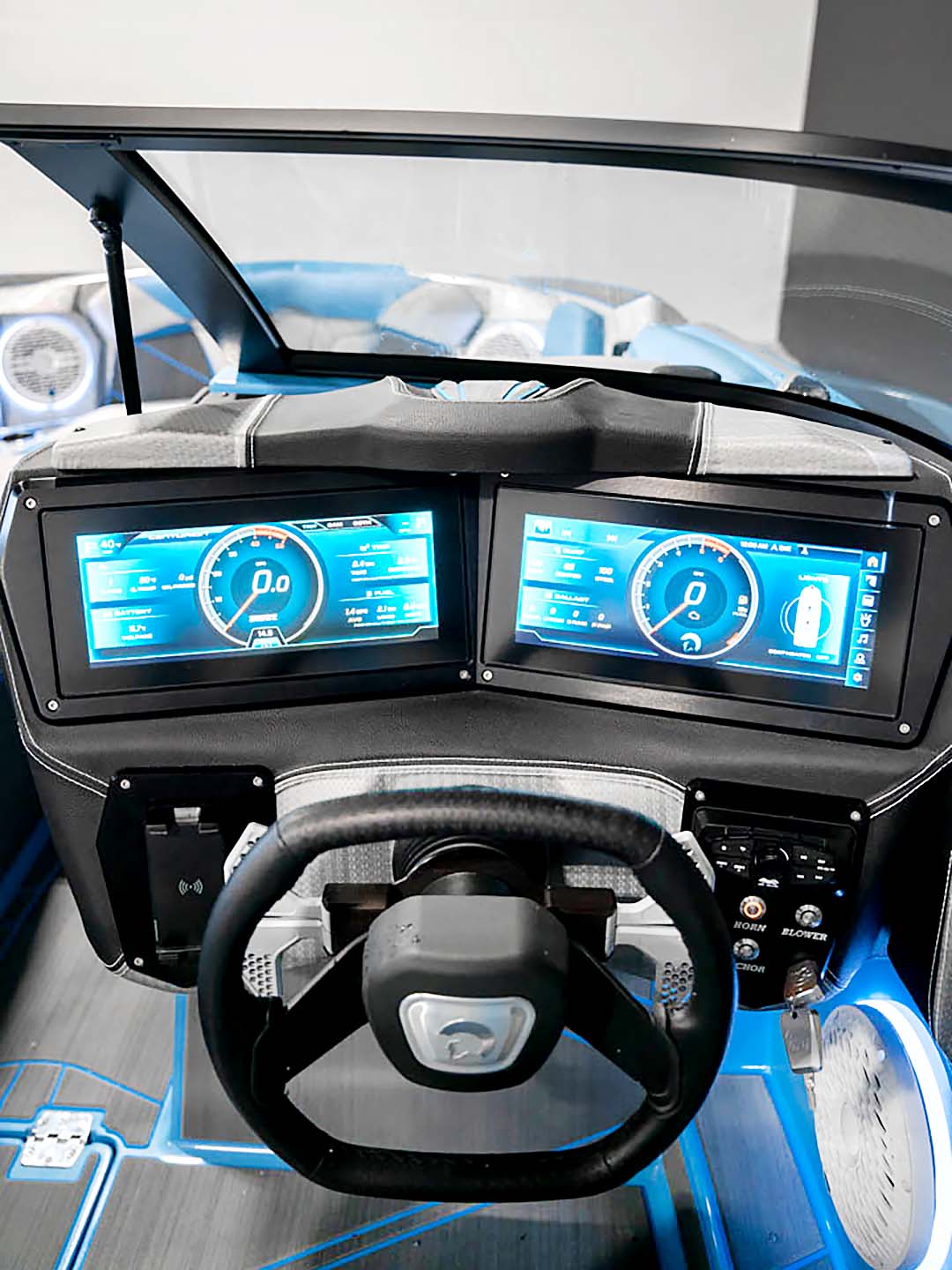 2024 Centurion Fi23 - Mist Blue / Silver Flake - BoardCo Boats