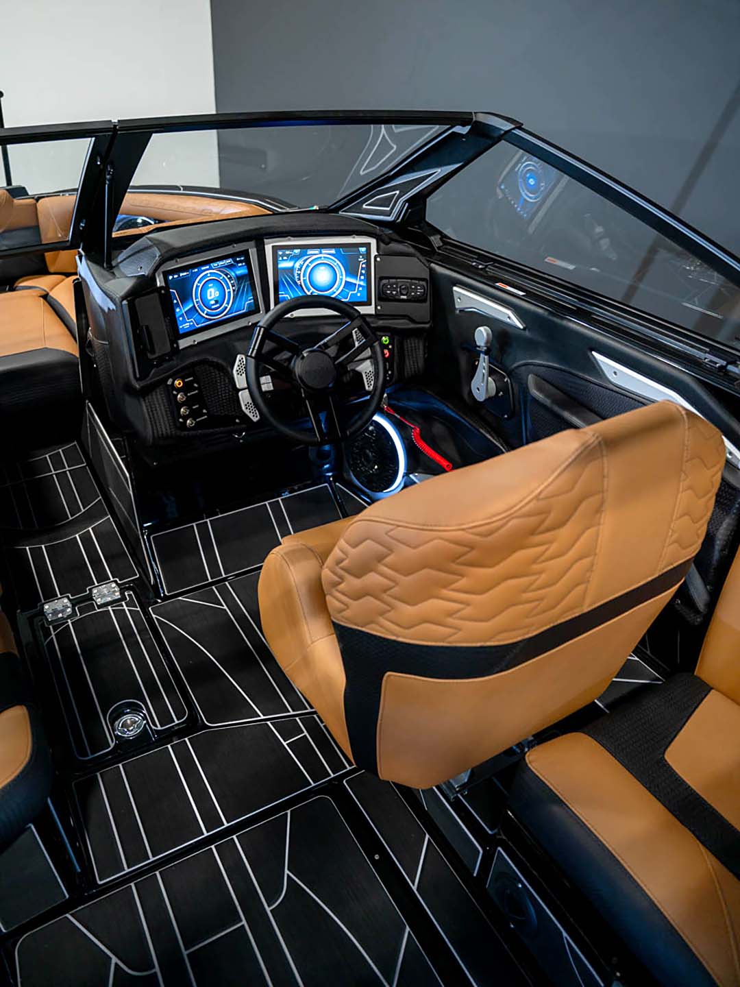2024 Centurion Ri230 - Gunmetal Flake / Onyx Black - BoardCo Boats