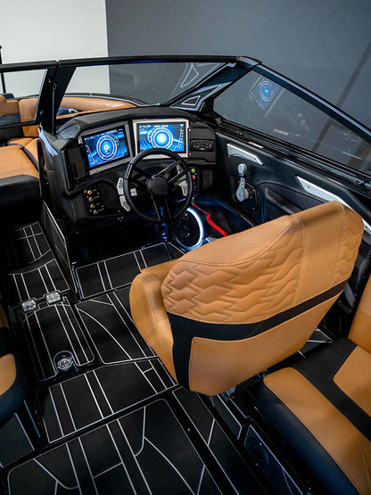 2024 Centurion Ri230 - Gunmetal Flake / Onyx Black - BoardCo Boats