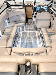 2024 Centurion Ri230 Steel Blue Flake / Silver Flake / White - BoardCo Boats