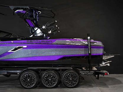 2024 Centurion Ri245 - Brilliant Purple Flake / Gunmetal Flake / Onyx Black - BoardCo Boats