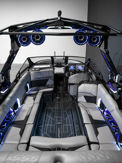 2024 Centurion Ri245 - Brilliant Purple Flake / Gunmetal Flake / Onyx Black - BoardCo Boats