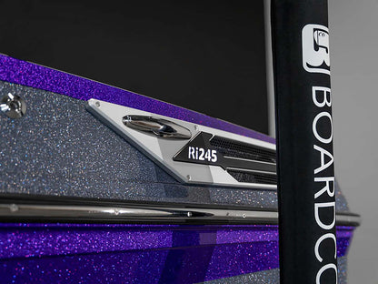 2024 Centurion Ri245 - Brilliant Purple Flake / Gunmetal Flake / Onyx Black - BoardCo Boats