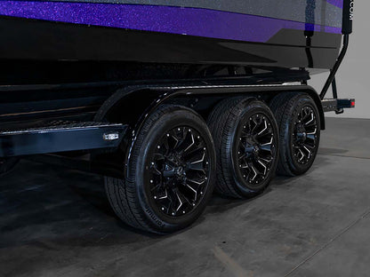 2024 Centurion Ri245 - Brilliant Purple Flake / Gunmetal Flake / Onyx Black - BoardCo Boats