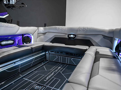 2024 Centurion Ri245 - Brilliant Purple Flake / Gunmetal Flake / Onyx Black - BoardCo Boats
