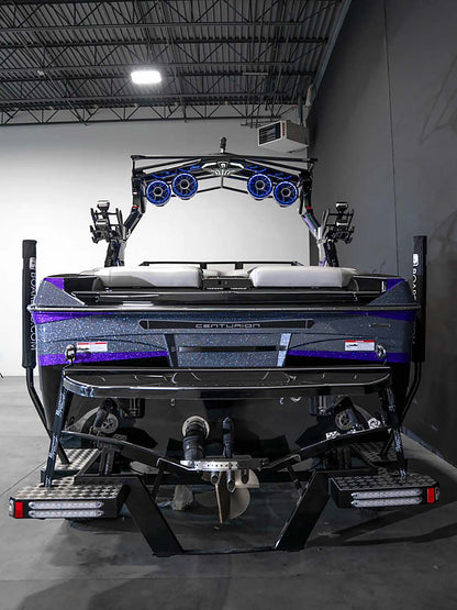 2024 Centurion Ri245 - Brilliant Purple Flake / Gunmetal Flake / Onyx Black - BoardCo Boats