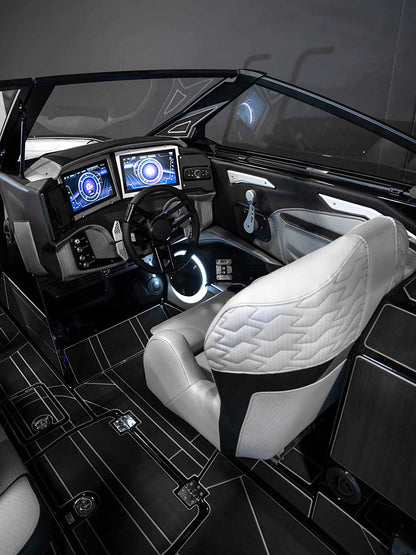 2024 Centurion Ri245 - Brilliant Purple Flake / Gunmetal Flake / Onyx Black - BoardCo Boats