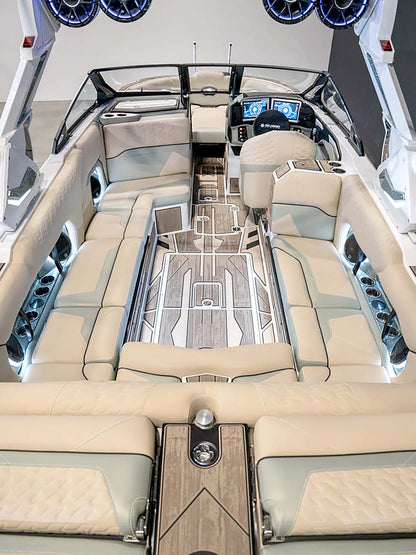2024 Centurion Ri245 - Olive Pewter Flake / White Frost - BoardCo Boats