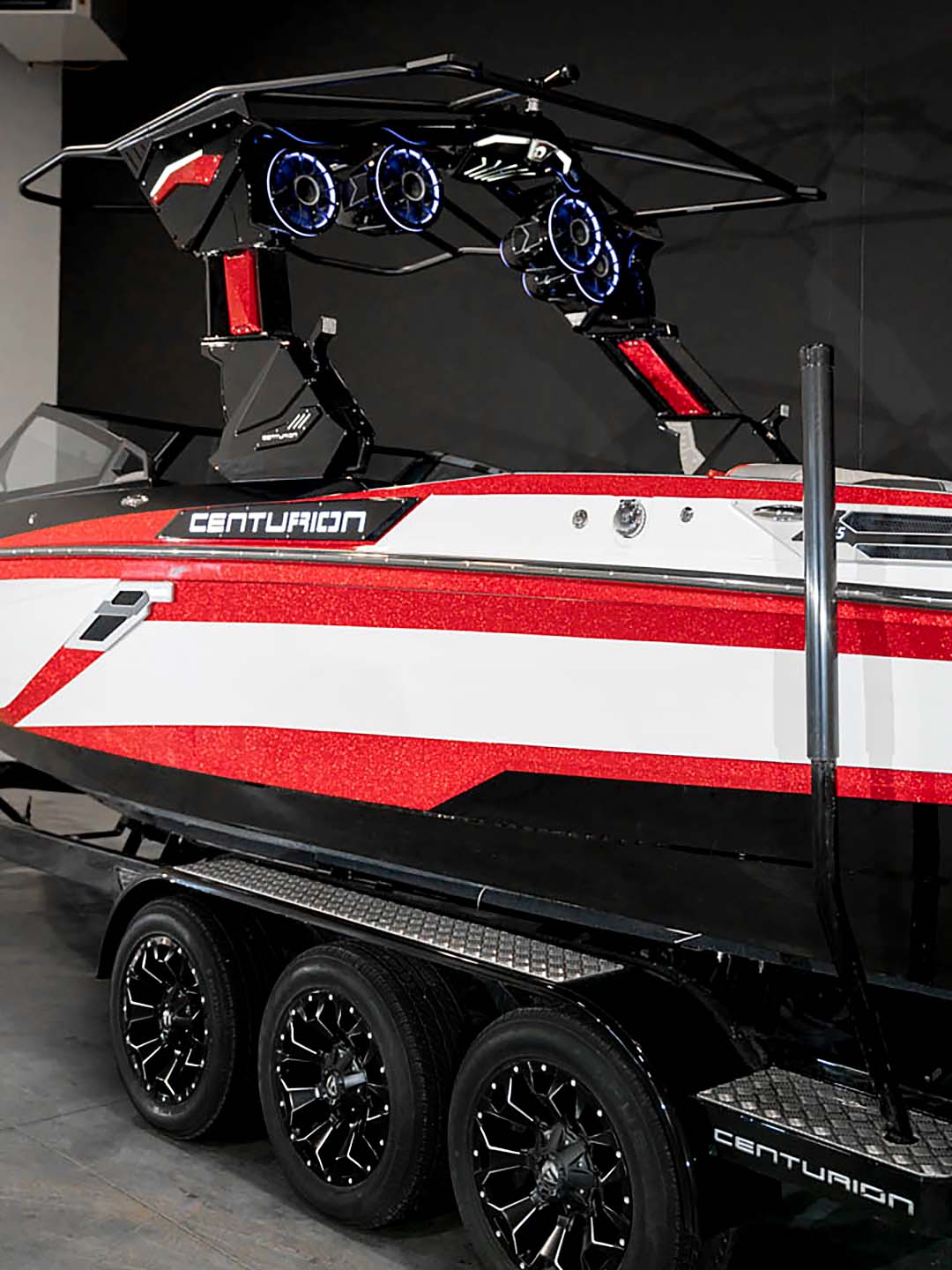 2024 Centurion Ri245 Red Flake / White / Black - BoardCo