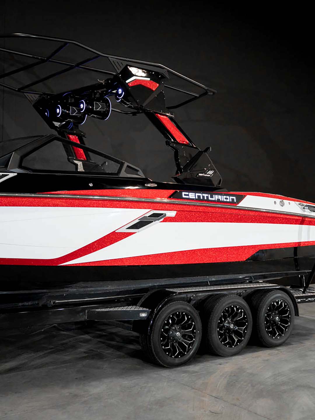 2024 Centurion Ri245 Red Flake / White / Black - BoardCo
