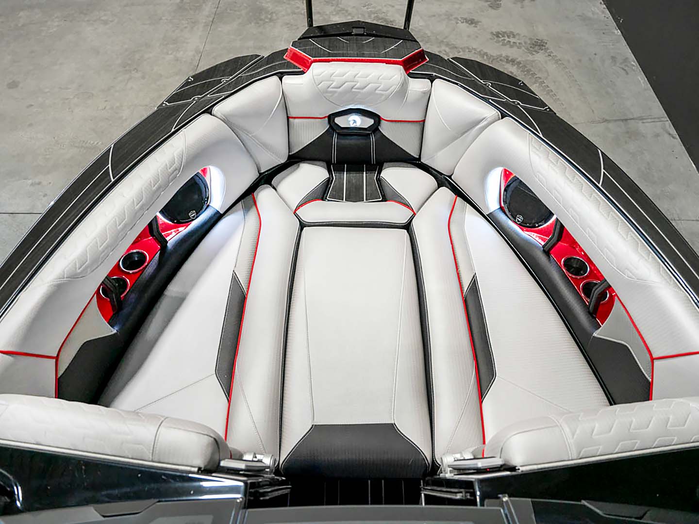 2024 Centurion Ri245 Red Flake / White / Black - BoardCo