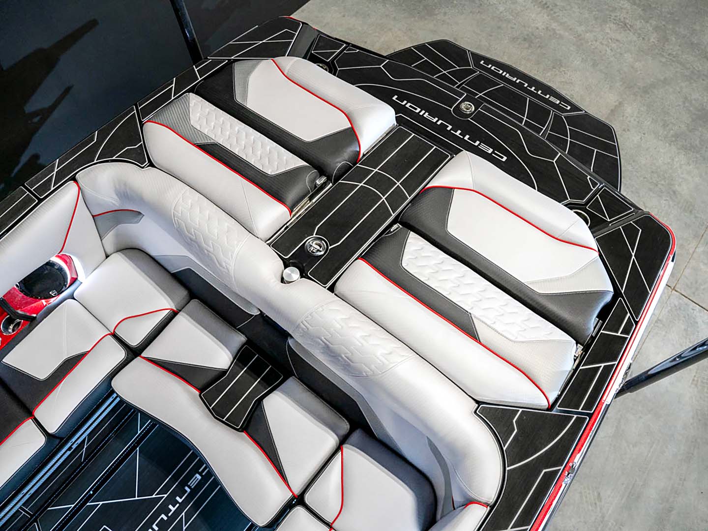 2024 Centurion Ri245 Red Flake / White / Black - BoardCo
