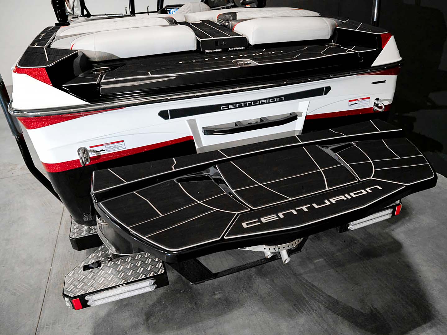 2024 Centurion Ri245 Red Flake / White / Black - BoardCo