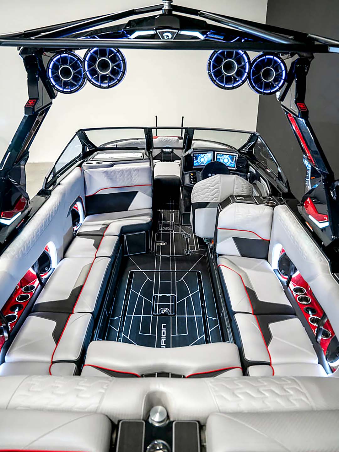 2024 Centurion Ri245 Red Flake / White / Black - BoardCo