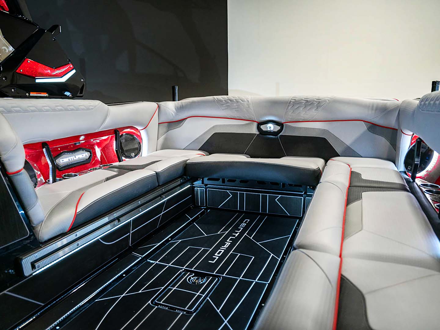 2024 Centurion Ri245 Red Flake / White / Black - BoardCo