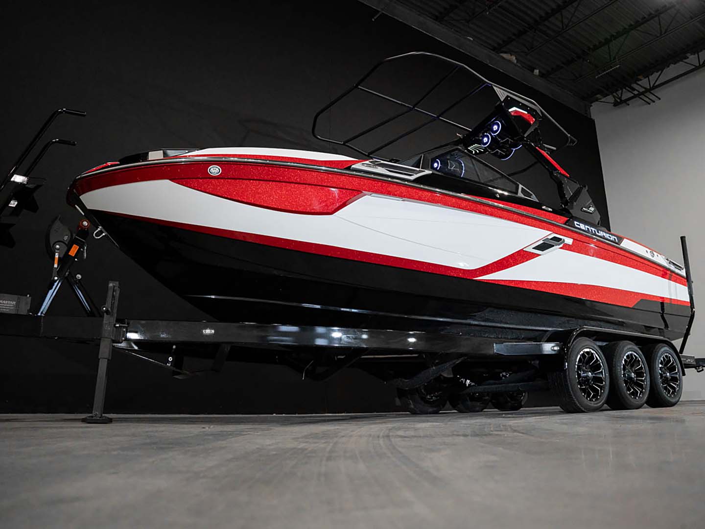 2024 Centurion Ri245 Red Flake / White / Black - BoardCo