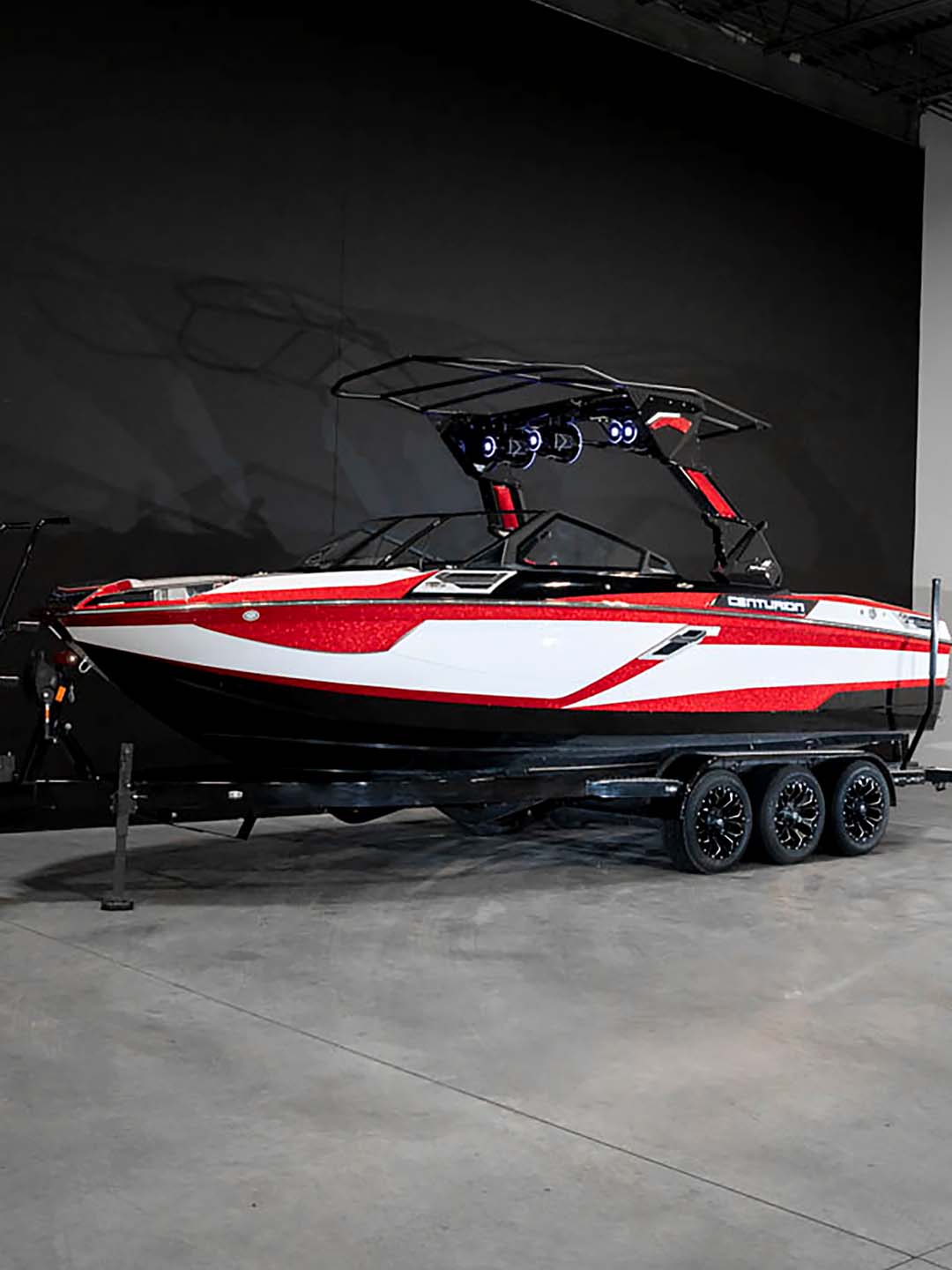 2024 Centurion Ri245 Red Flake / White / Black - BoardCo